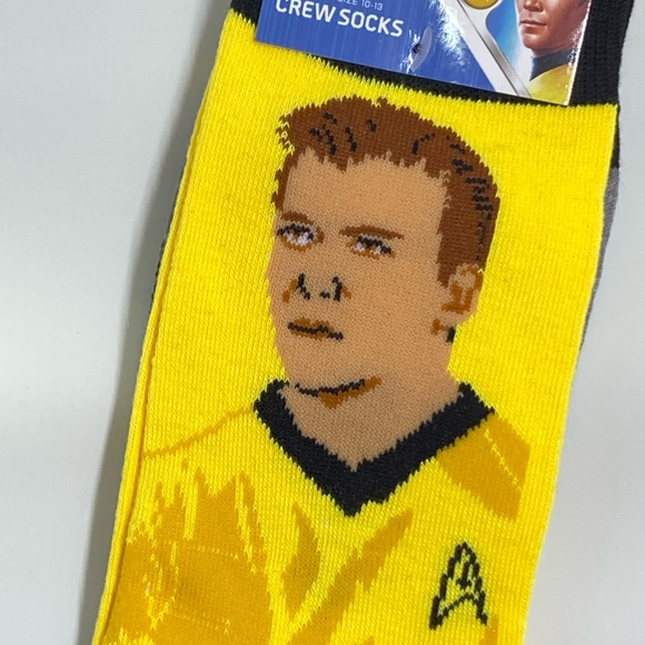 Star Trek Men’s Crew Sock Three Pairs - Picture 4 of 10